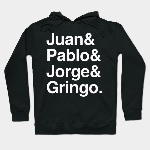 Four Fab Mexicans Hoodie by chateauteabag